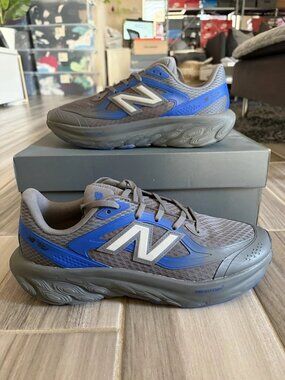 Men’s New Balance Fresh Foam X 800 Running Shoes - Grey Blue UTRNED